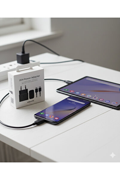 Samsung A26-A36 TypeC Hızlı Şarj Aleti SİYAH **SAMSUNG GARANTİLİ ÜRÜNÜDÜR**