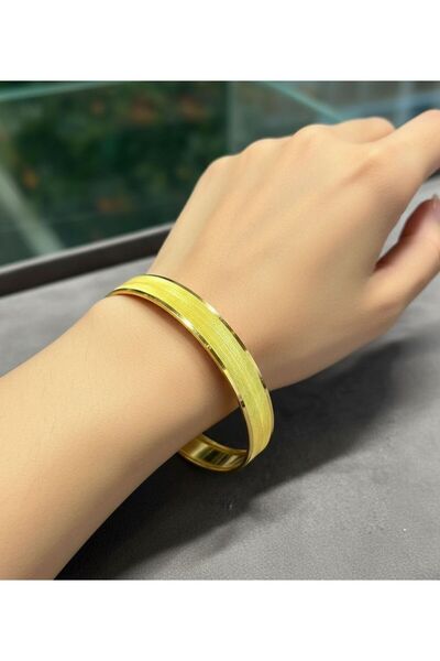 15 gr (Gram) Noktalı Şarnel Bilezik Yatırımlık İşçiliksiz 22 Ayar Altın