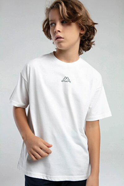 Kappa Boy's White T-Shirt