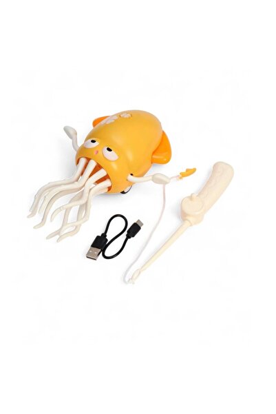 OEM Jucărie interactivă Caracatiță dansatoare cu lumini, muzică și senzor de obstacole, înregistrare USB