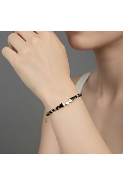 Ralp Moda سوار نسائي على شكل قلب وأسماك