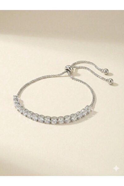 HANMADE Bratara tennis reglabila cu cristale