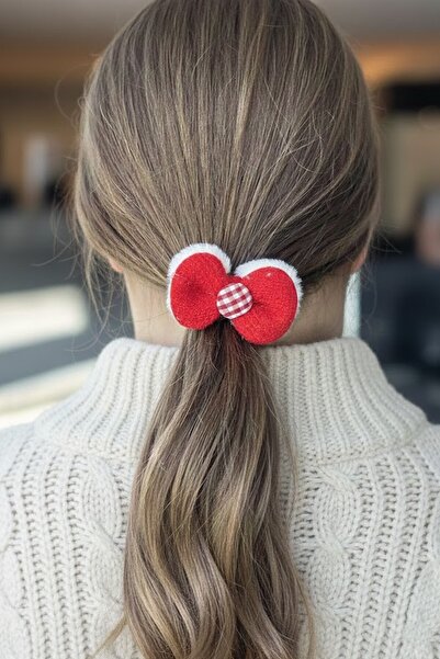 CAŞ DEKORASYON Κόκκινη Χρώμα Κορδέλα Φιγούρα Λαστιχένια Πόρπη