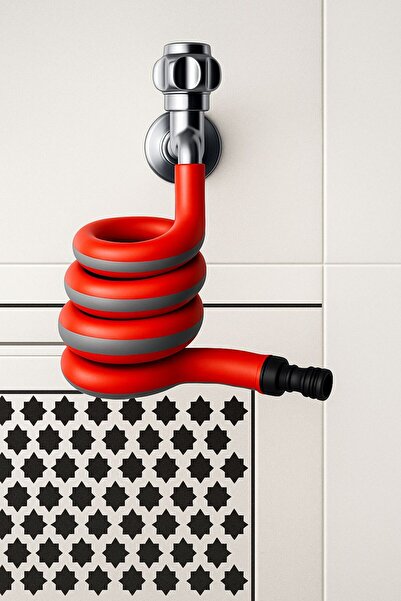 MAHİSER Wc Taharet Hortumu Wc Matik Hortum