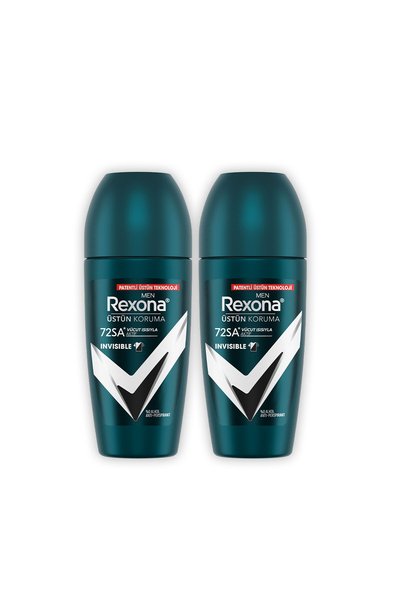 Rexona Men MotionSense Erkek Roll On Deodorant Invisible On Black + White Clothes 50 ml x2