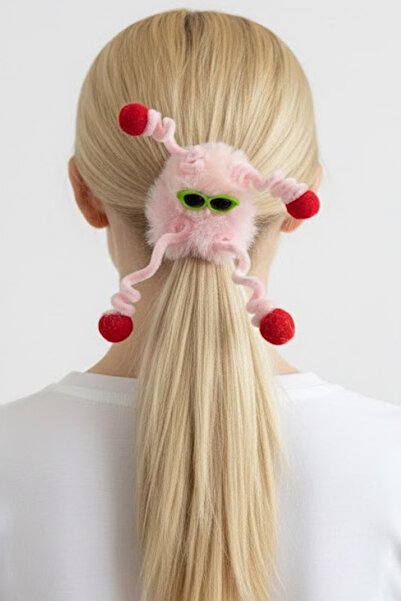 CAŞ DEKORASYON Cataramă de pluș pentru brioșă cu ochelari și figurină de mons...