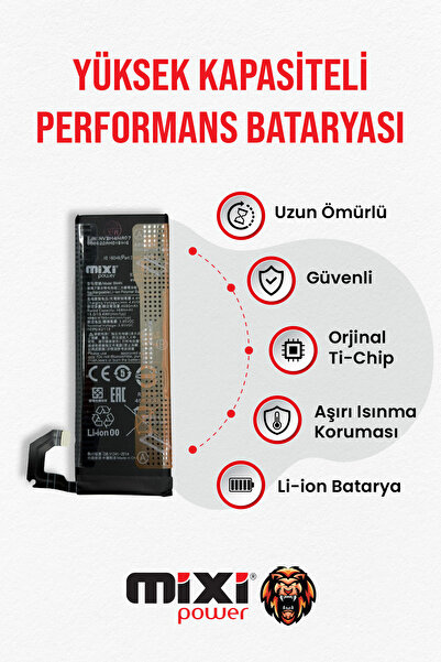 mixipower Xiaomi Mİ 10 PRO 5G / Mİ 10 5G / Mİ 10 PRO Uyumlu Tam Kapasite Batarya