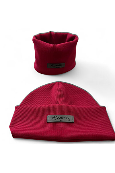 Mustran Teen & Adult Unisex Beanie Neck Gaiter Set of 2 | One Size+12 Years | 95% Cotton | Double Layer 4 Layer Ear