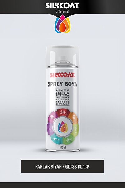 Silkcoat Premium Dekoratif Sprey Boya 400 ML – Mobilya, Duvar, Metal, Plastik...
