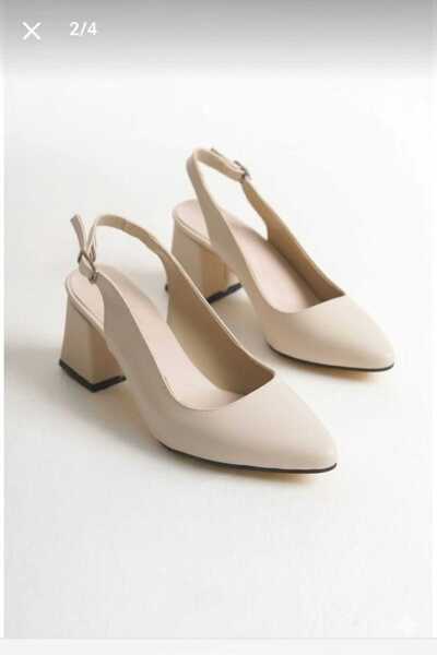 Henne Heeled Open-Back 7-Point Casual Shoes