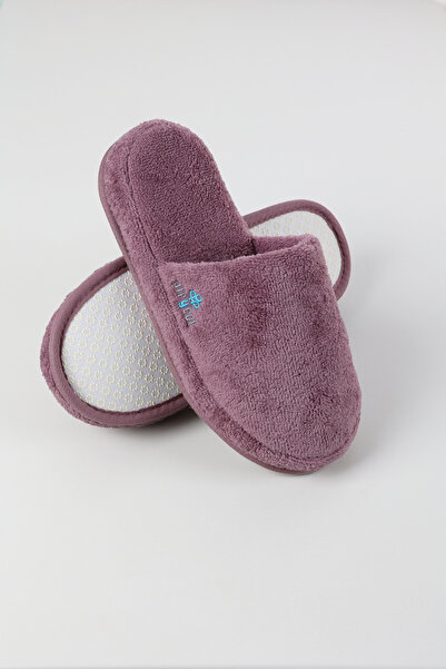 AİRYCOT Velvet Towel Non-Slip Sole Home, Slippers Hotel, Spa, Bathroom Slippers