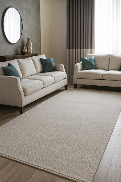 HALI SARAY CONCEPT SARAY SIK DOKUMA KALIN AKRİLİK YOLLUK HALI GRİ RENK