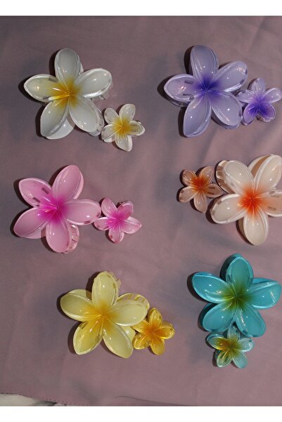 Kudi 6 Large Lotus Flowers and 6 Small Clothespins