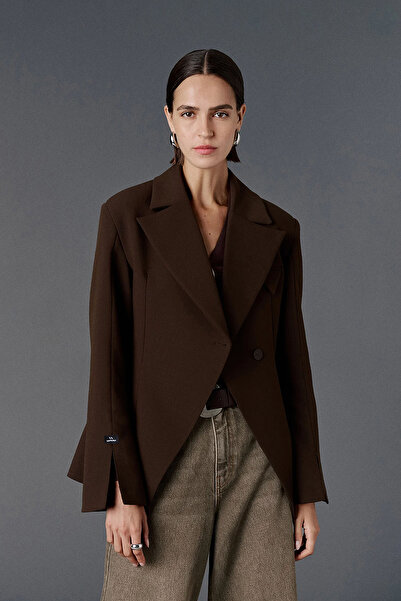 VATKALI Dvouřadé sako přiléhavého těla - Premium Collection