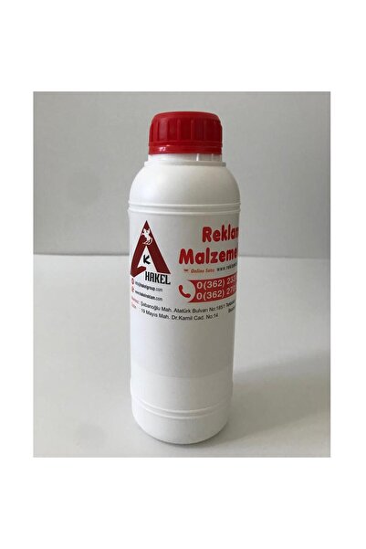 Hakel Yarım Litre Far Parlatma İlacı Kalın Pleksi Yapıştırıcı Kloroform Far P...