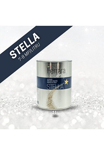 Ferrara Design Pasta acrilica Stella, Ferrara Design, pe baza de apa, pentru interior, 1 L