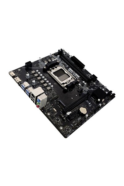 Biostar Placa de baza A620MS, AMD AM5, DDR5, mATX, 4x USB 3.2, HDMI