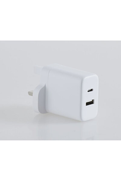 Ugreen شاحن حائطي ثنائي المنفذ بقوة 20 وات (X227-45315) أبيض