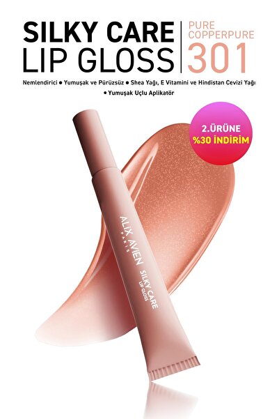 Alix Avien Dolgun Gürünüm ve Nemlendirici Etkili Dudak Parlatıcısı - Silky Ca...