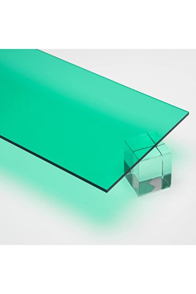 Hakel 2.8mm Yeşil Transparan Pleksi Levha Şeffaf Yeşil Pleksi