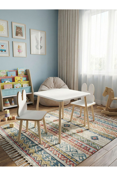 varje Çocuk Masa Sandalye Takımı Aktivite Masası Çalışma Masası 1 Adet Masa 2...