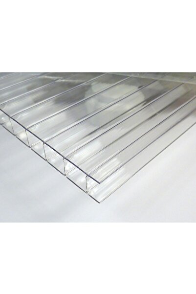 Hakel 10mm Şeffaf Polikarbon Levha Sera Pergole Sundurma Çatı Kaplama 50x50cm