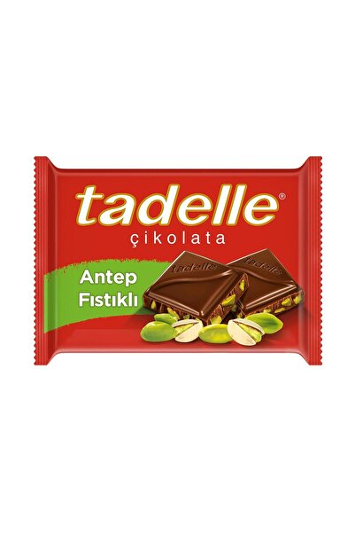 Tadelle Antep Fıstıklı Sütlü Tablet Çikolata 60 gr X 6 Adet