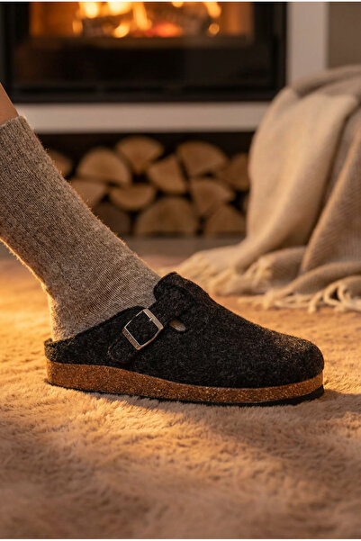 GEZER Регульовані домашні тапочки для дому та саду з корковою підошвою на пряжці