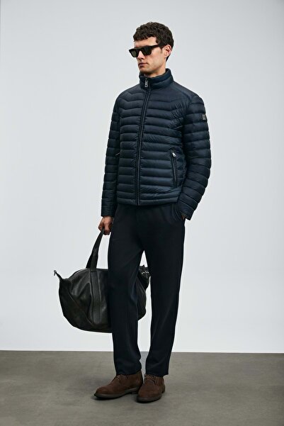 Lufian 112120237 Andy Kaz down Men's Coat Dark Blue