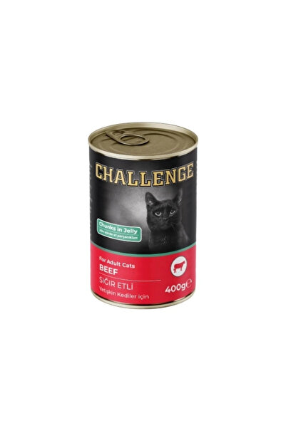 Challenge Sığır Etli Yetişkin Konserve Kedi Maması 400 Gr