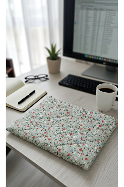 Mufincollection Κομψή θήκη με τραγανό σχέδιο λουλουδιών - Μαλακή προστασία, για φορητό υπολογιστή, Macbook, tablet (όλες οι ιντσές)