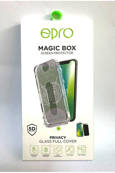 EPRO MAGİC BOX KIRILMAZ CAM 5D IPHONE 17 PRİVACY