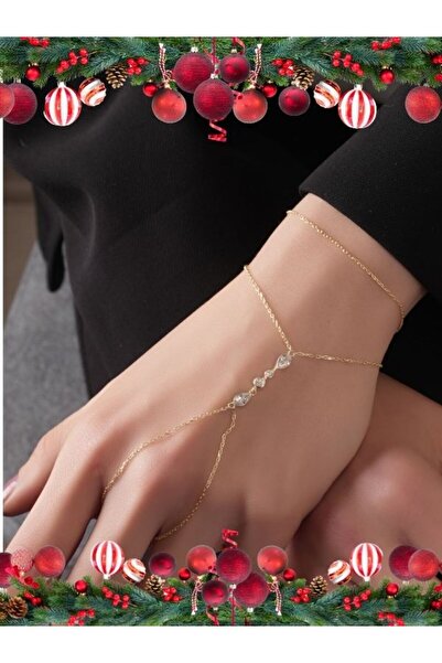 SUNSHINE 925 Ayar Gümüş, Gold Kaplamalı Damla Taşlı Tasarım Şahmeran