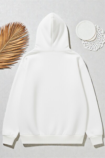 uyguntarz Unisex-Sweatshirt mit Aufdruck „DONT OVER THINK“-Design