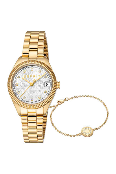 Esprit ES1L433M0025 Kadın Kol Saati ve Bileklik Seti