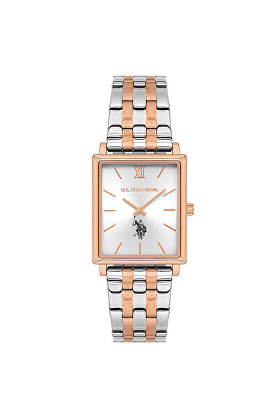 U.S. Polo Assn. Uspa2084-05 Quartz Steel Rose/Grey 26 Mmx36,5 mm Women's Wris...