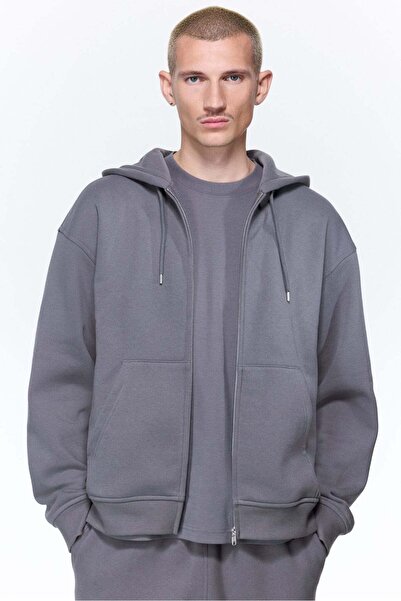 H&M Loose Fit Zip-through hoodie