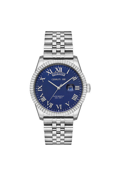 Cerruti 1881 ساعة يد رجالية فولاذية Cıwgh2117115 مقاس 41 مم