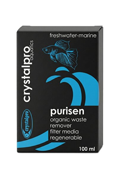 Crystalpro Purisen 100ml - Organik Atık Temizleyici Akvaryum Filtre Resini - ...