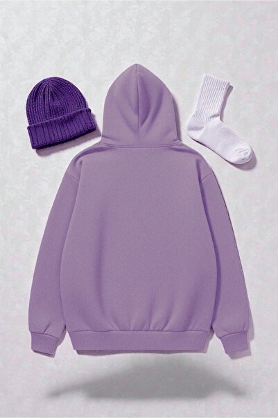 uyguntarz Unisexová mikina s potiskem Eternal Light, oversize střih