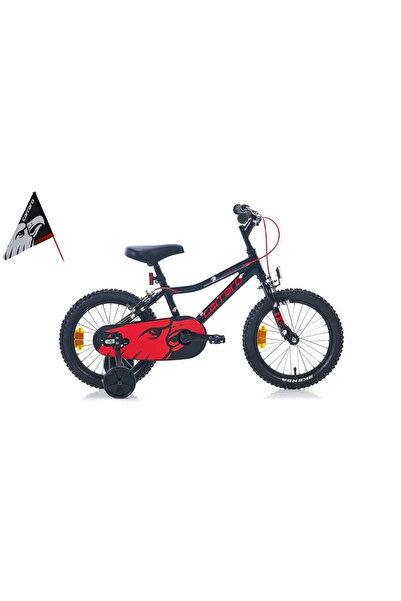 Carraro RED EAGLE ERKEK ÇOCUK BİSİKLETİ 250H V 16 JANT MAT SİYAH KIRMIZI GÜMÜŞ