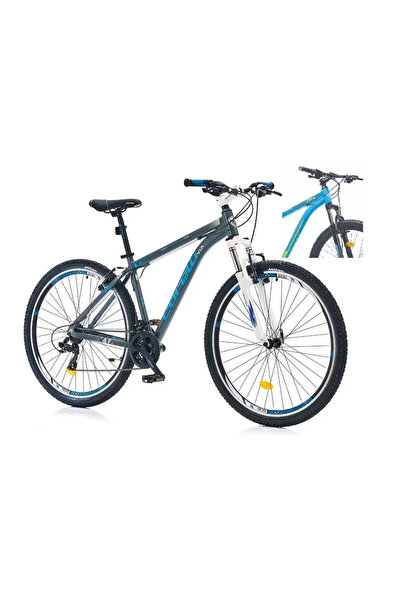 Corelli VIA 1.2 ERKEK DAĞ BİSİKLETİ 457H V 29 JANT 21 VİTES MAVİ-A.YEŞİL-GRİ