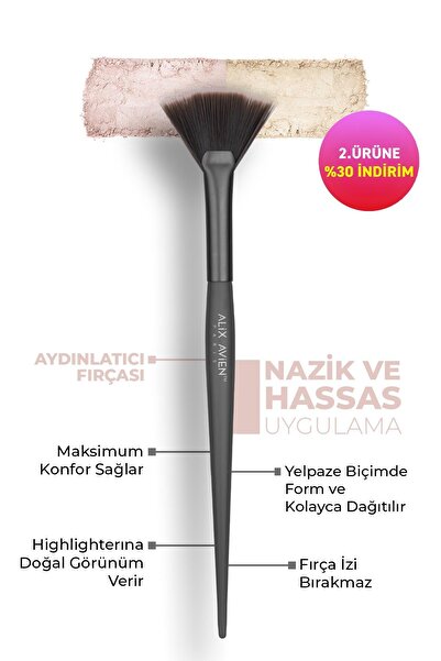Alix Avien Aydınlatıcı Fırçası - Fan Brush