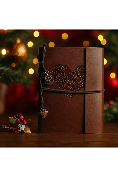 PYKA HOME SHOP Album Foto si Jurnal Vintage, Love Story, Gravura Inima si Pan...