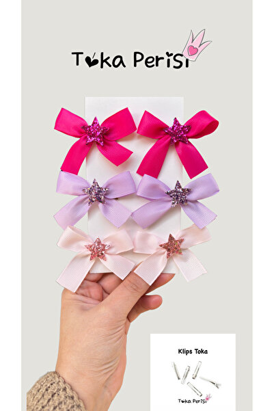 Toka Perisi Set de 6 bucăți de curele pentru copii, roz, liliac, fucsia, înst...