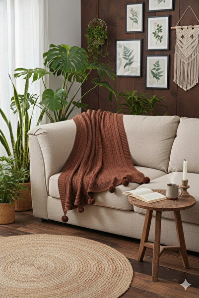 BELENAY Lunera Knitwear Tv Blanket 130X170
