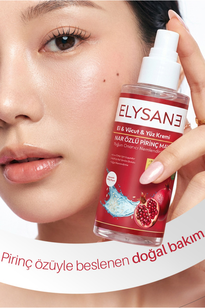 ELYSANE Pirinç Mayası Nar Özlü Beyazlatıcı Leke Karşıtı Derin ve Aydınlık Cil...