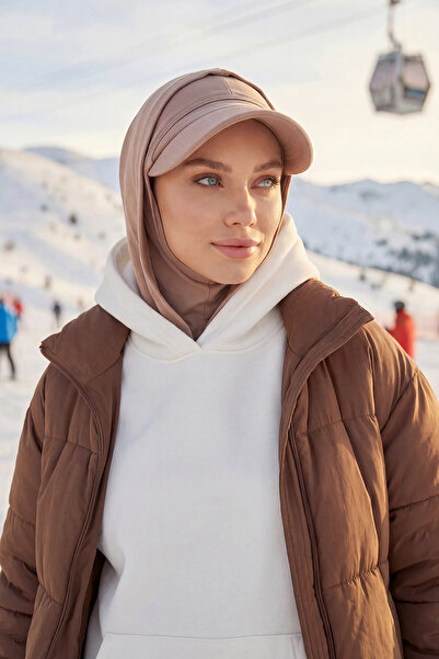 Aisha's Design قبعة نسائية جاهزة من القطن الممشط مع خاصية التظليل والتغطية، B...