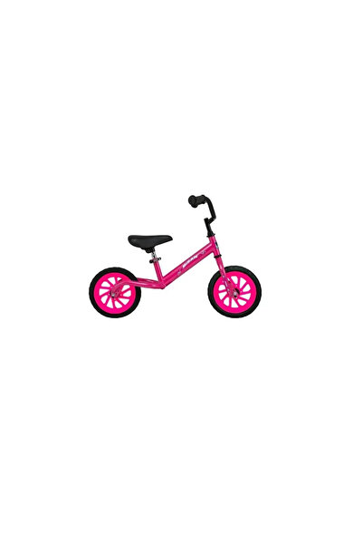 Bisan B-BIKE KIZ ÇOCUK DENGE BİSİKLETİ 15CM V 12 JANT METALİK PEMBE