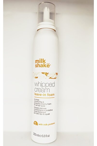 Milkshake Milk Shake Whipped Cream Durulanmayan Koruyucu Bakım Köpüğü 200ml